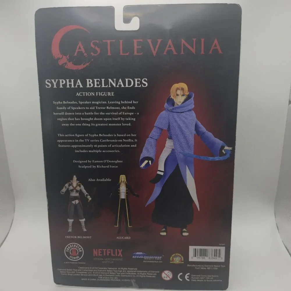 Castlevania Sypha Belnades Action Figure Toy  NEW Sealed